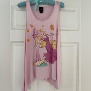 Disney Rapunzel Tangled Pink Tank Top (Women’s)
